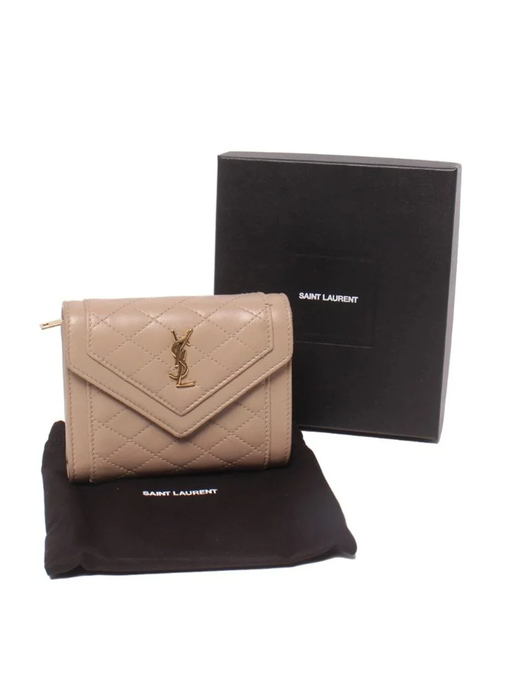 Saint Laurent Paris Trifold Wallet